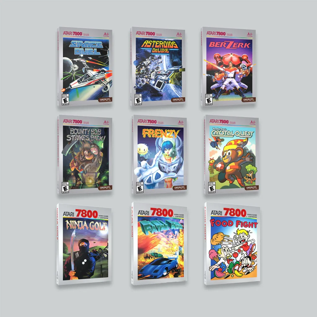 Atari 7800+ Game On Mega Bundle
