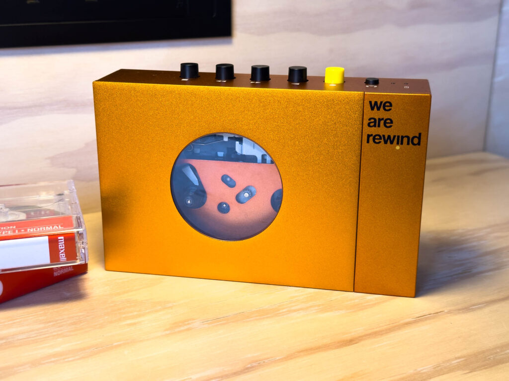 We Are Rewind Cassette Player - Image © Josh McDarris for NerdNet