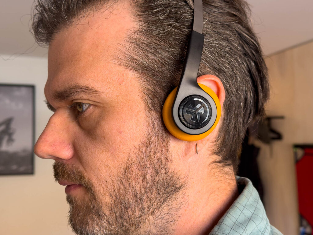 JLAB Rewind2 Wireless Retro Headphones Black