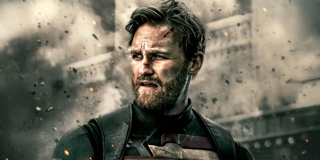 Thunderbolts, Wyatt Russell as John Walker, 2025. WALT DISNEY STUDIOS MOTION PICTURES