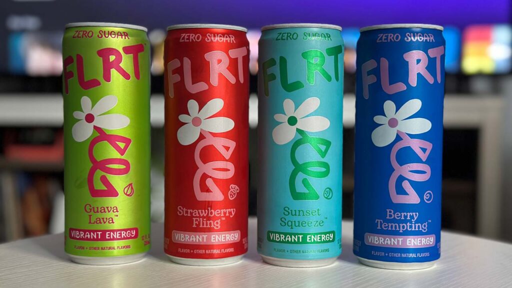 FLRT Energy Drink, All Flavors